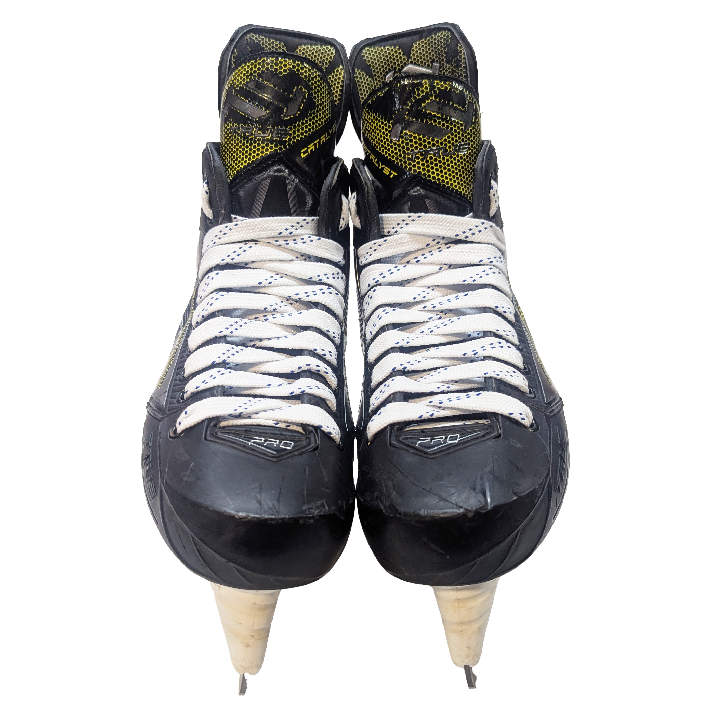 True Catalyst Pro - Patins de hockey NCAA Pro Stock d'occasion - Taille 8
